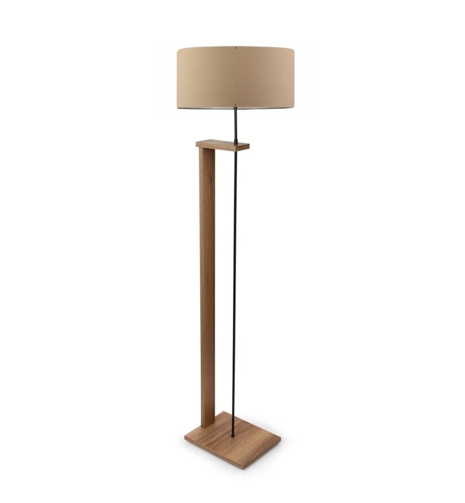 Brun Clair, Lampadaire, 21 X 38 cm, PVC