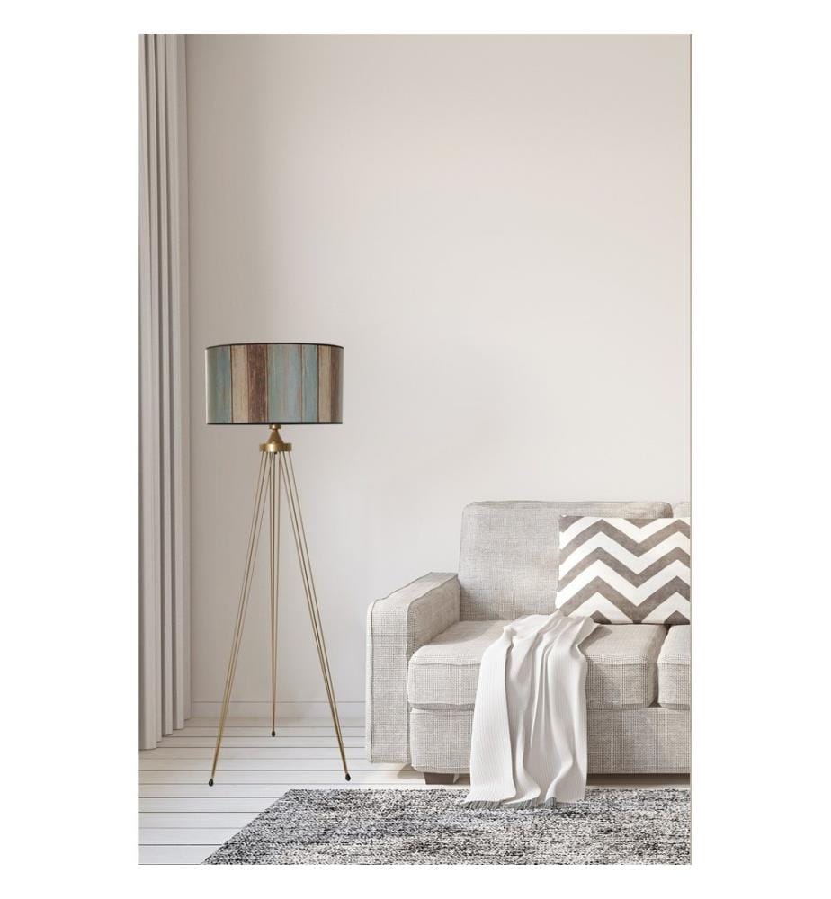 Lampadaire, Cuivre, Métal
