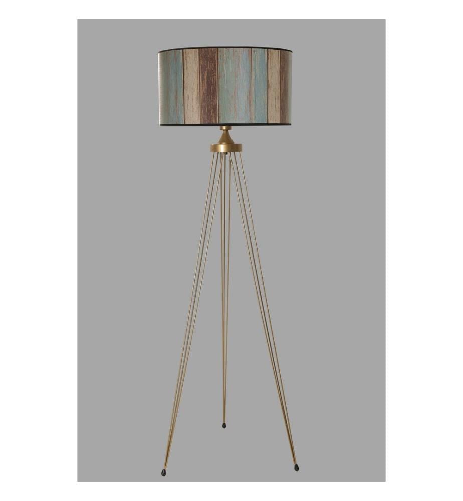 Lampadaire, Cuivre, Métal