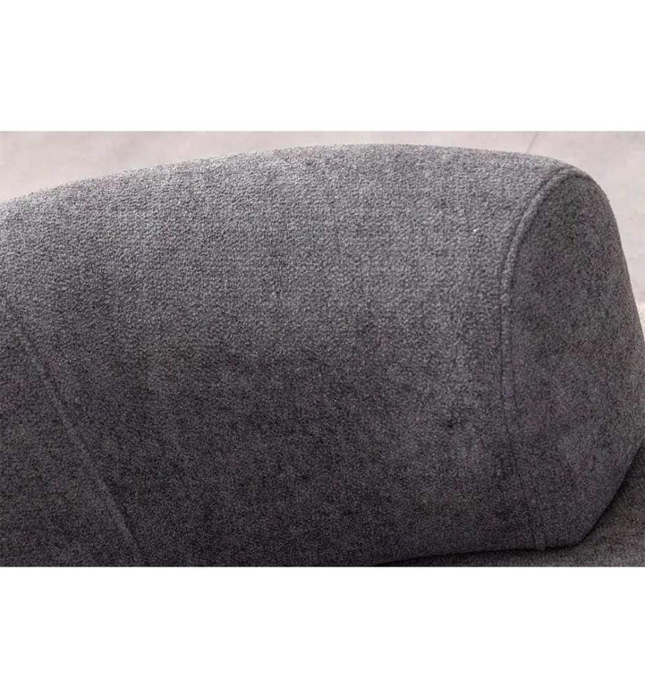 Dunkelgrau, Gestell: 70 % HORNBEAM / 30 % MELAMINBESCHICHTETE SPANPLATTE, 3-Sitzer-Sofa