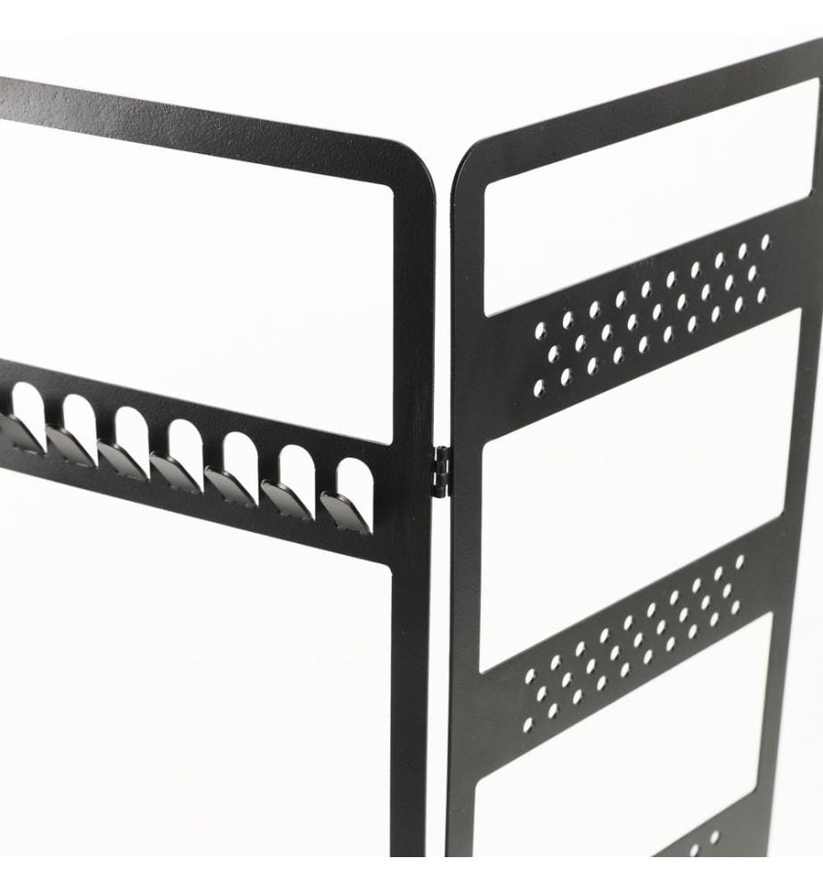 Porte-bijoux, noir, 100% métal (Epaisseur : 1,2 Mm)