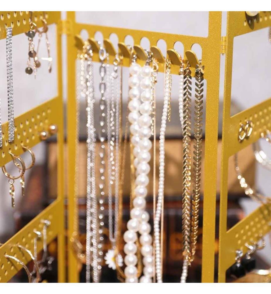 Porte-bijoux, Or, 100% Métal (Epaisseur : 1,2 Mm)