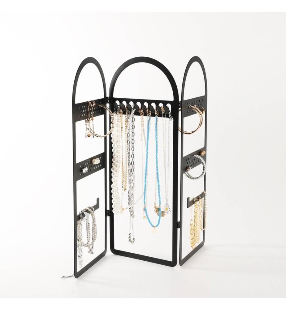 Porte-bijoux, noir, 100% métal (Epaisseur : 1,2 Mm)