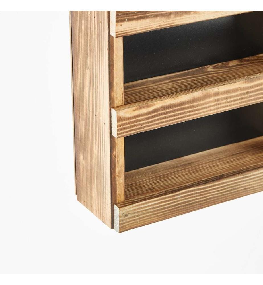 Holzregal, Natur, Schale mit drei Schichten, Holzkörper