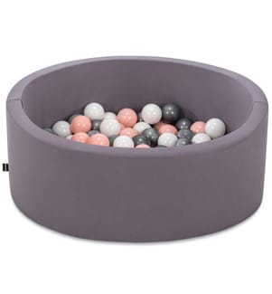 Ball Pit, grigio, 95% cotone - 5% elastan