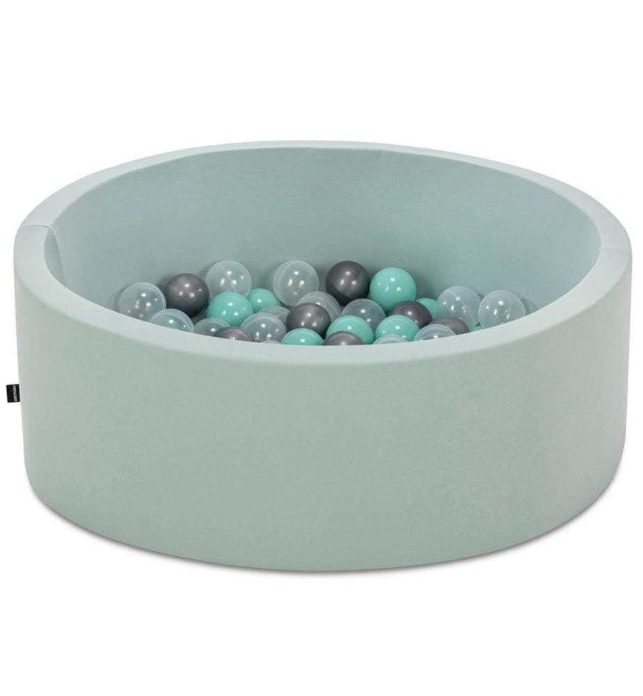 Ball Pit, menta, 95% cotone - 5% elastan