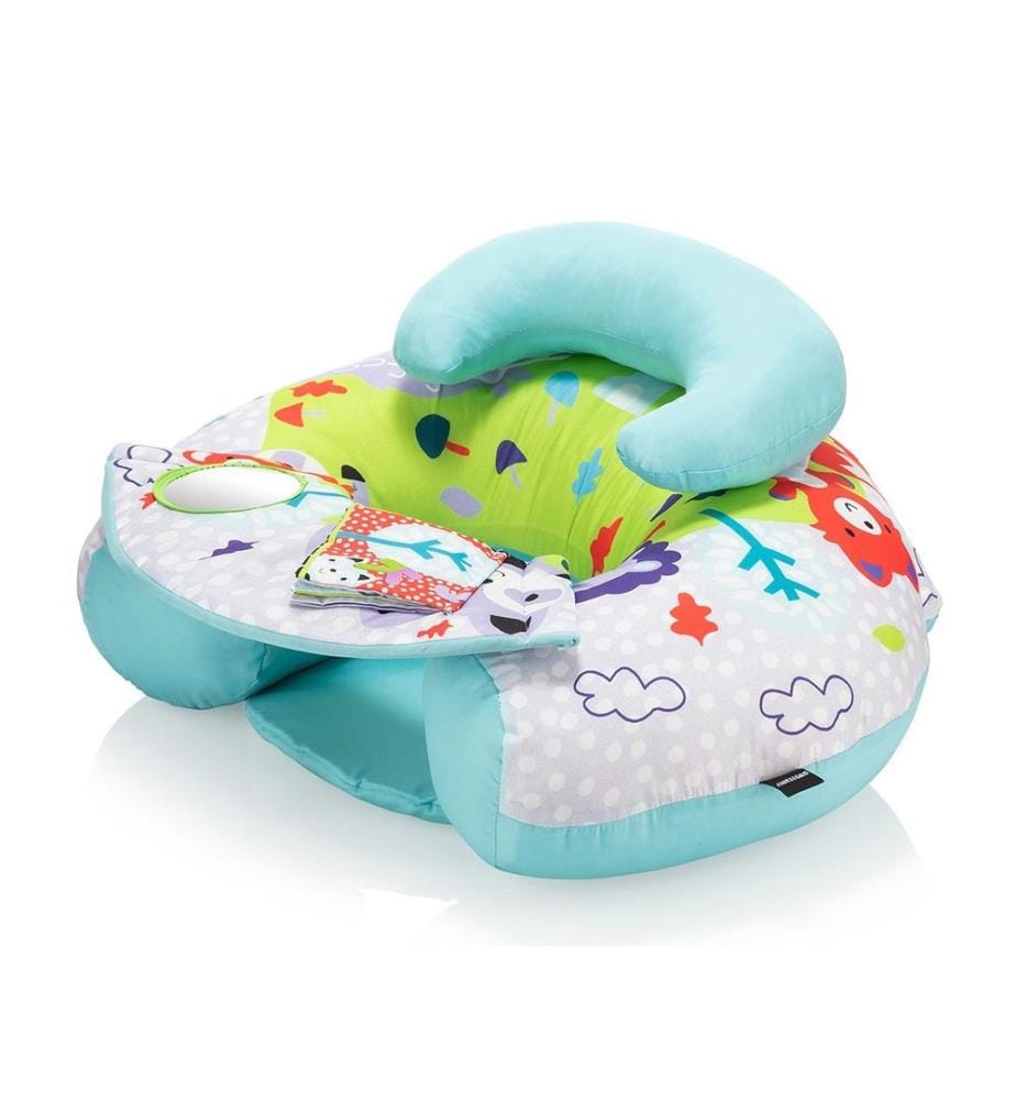 Siège bébé, menthe, polyester