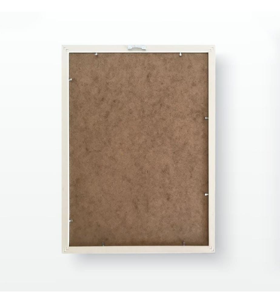 Telaio, bianco, 100% MDF, telaio in plastica