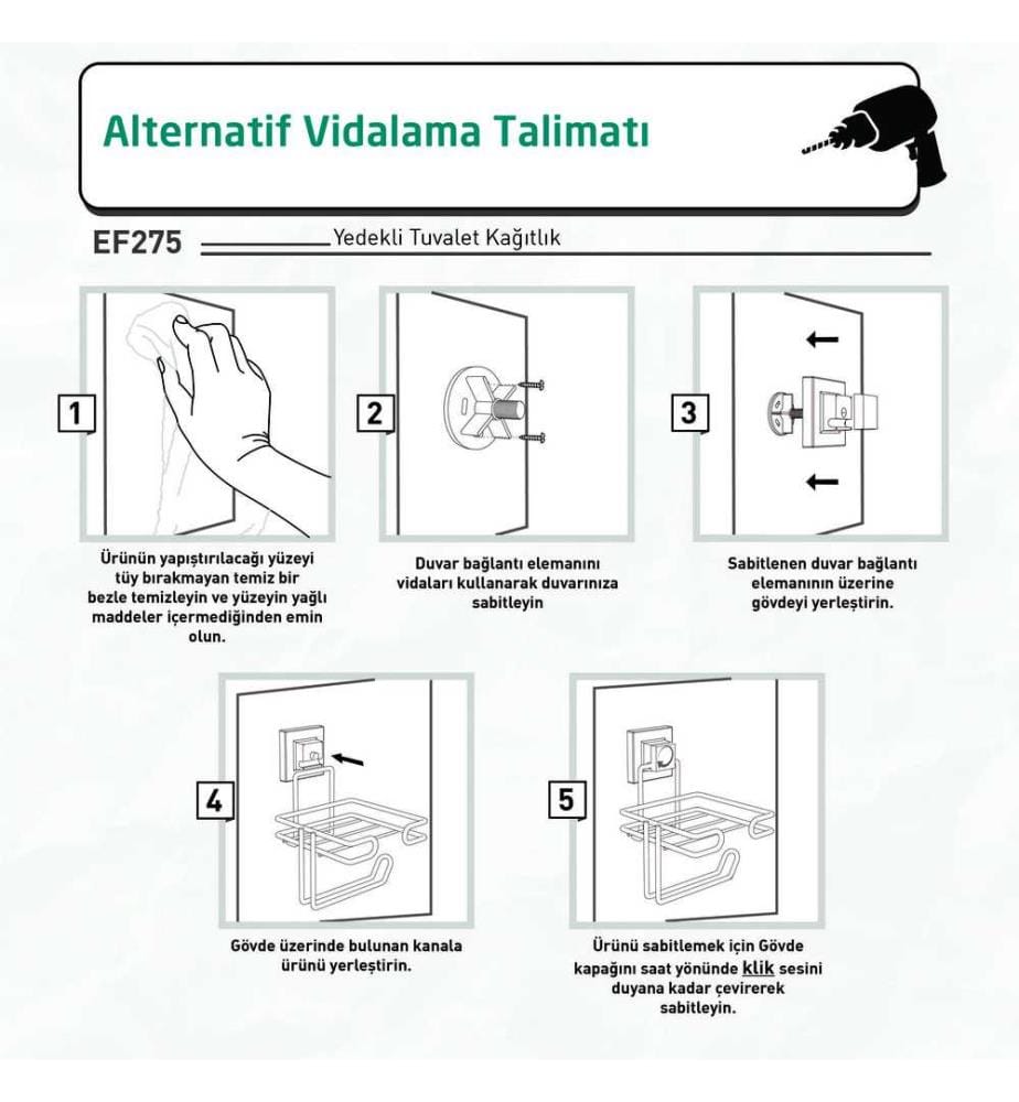 Toilettenpapierhalter, Chrom, 100% Metall