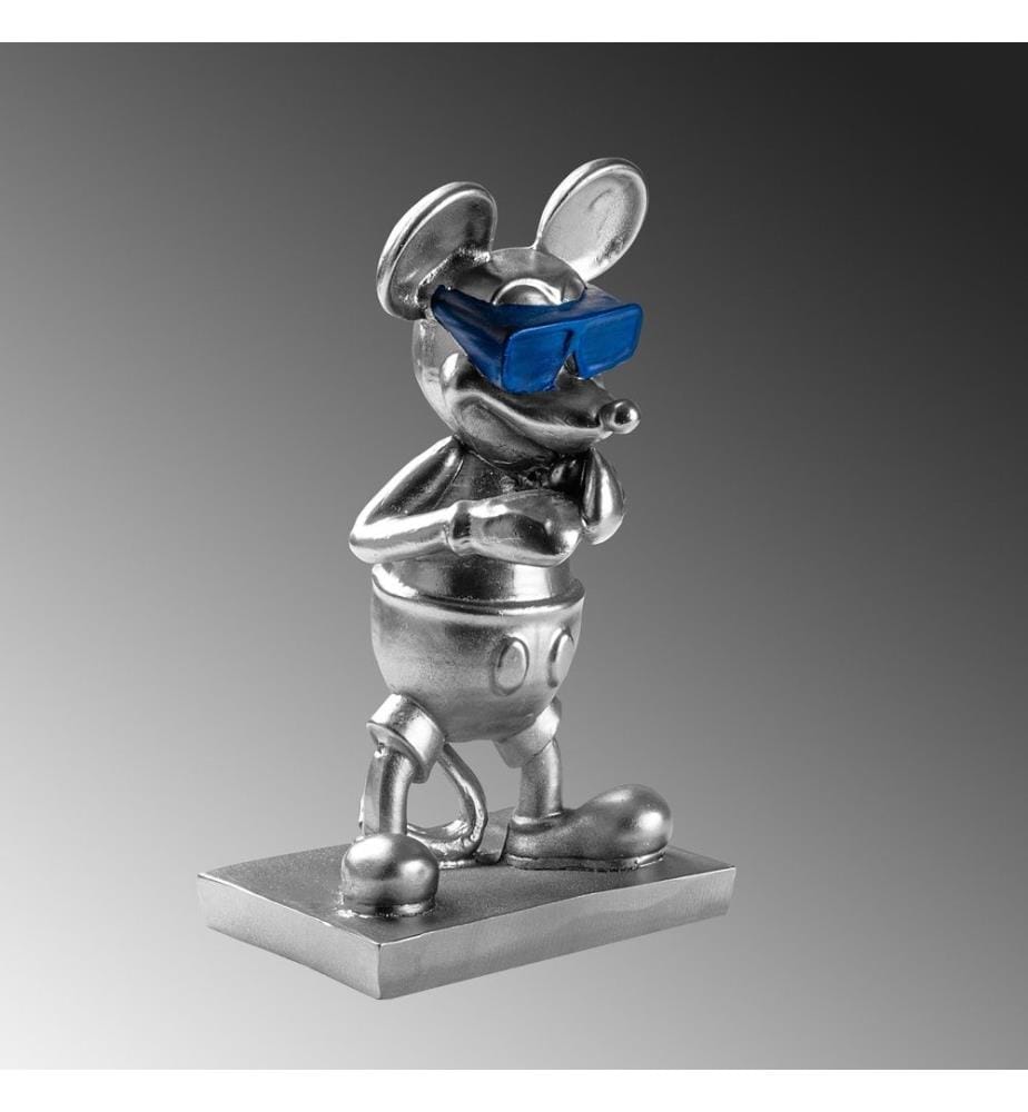 Objet décoratif, argent, bleu, 100% polyester