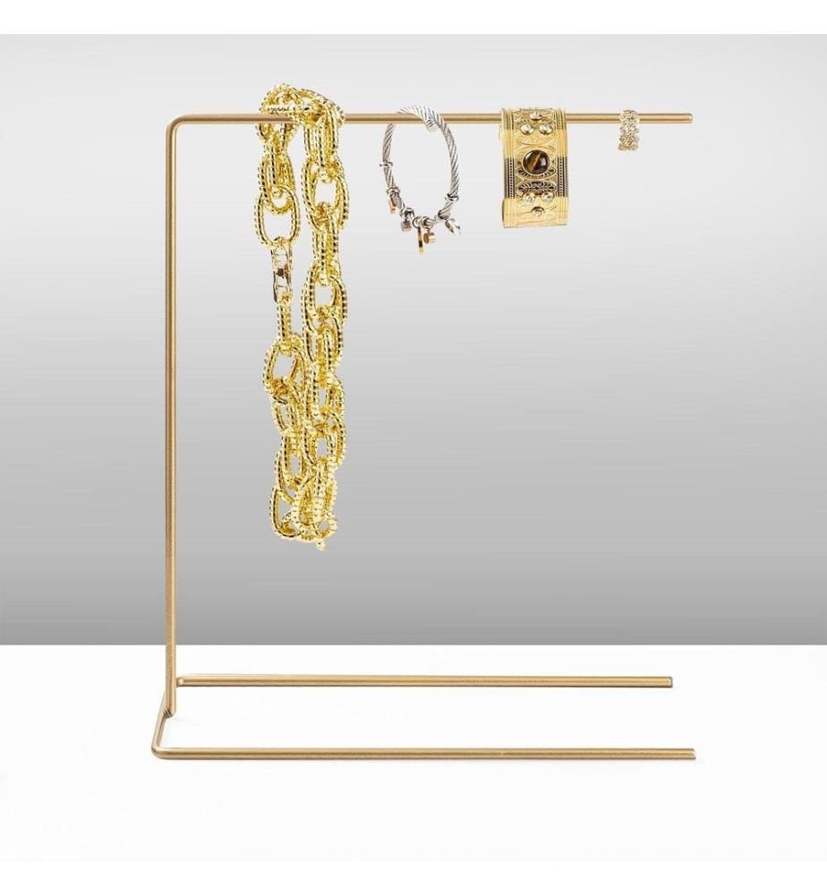 Schmuckständer Organizer, Gold, Metall