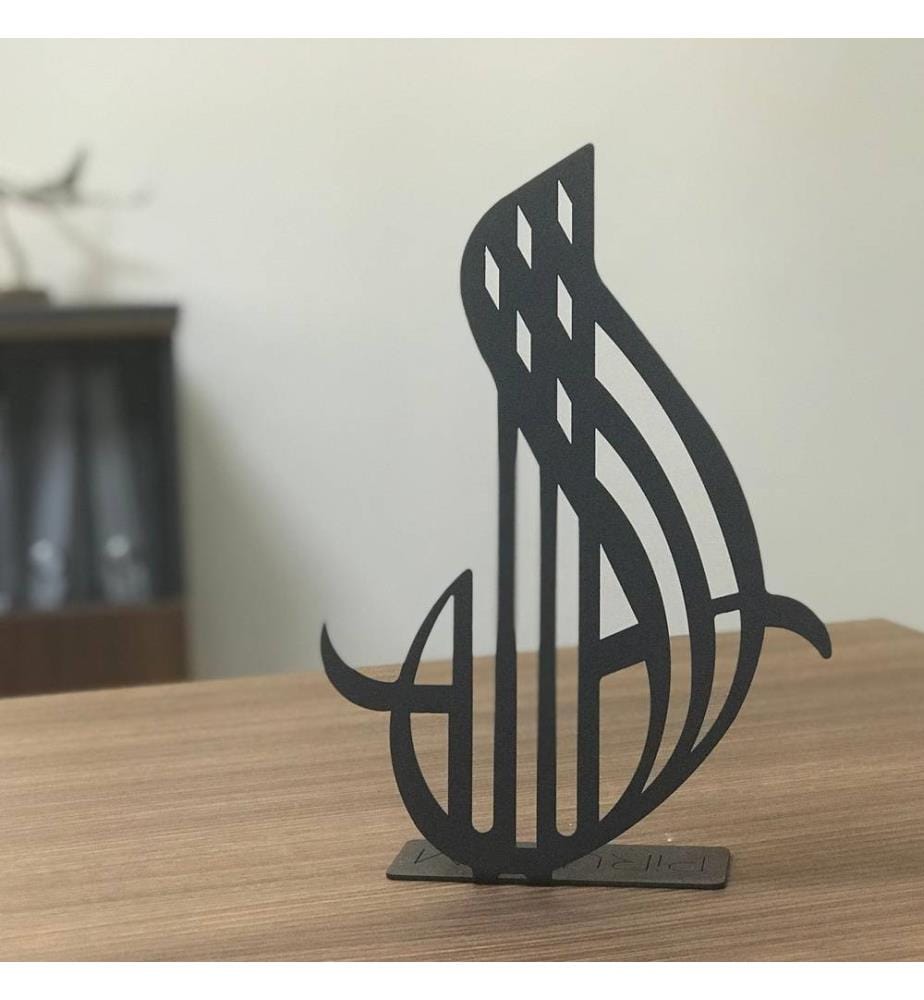 Decorative Object, Black, Metal