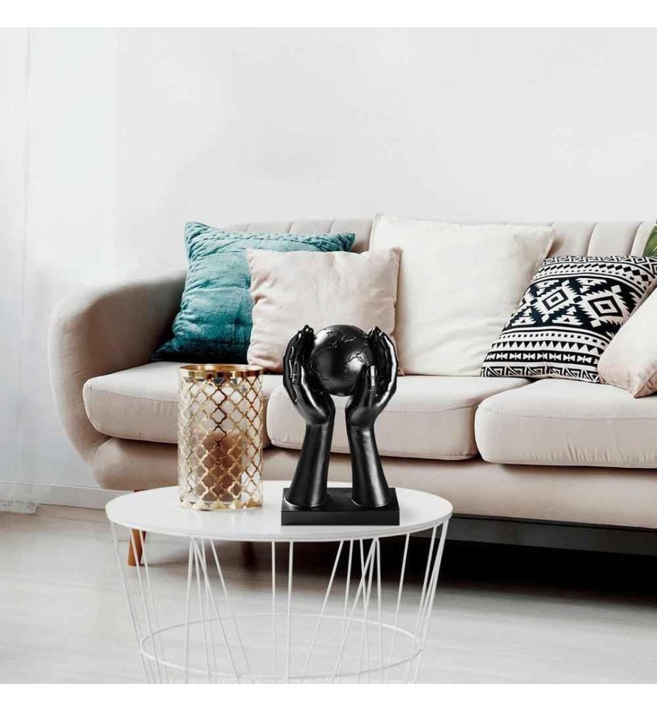 Decorative Object, Black, Polyester