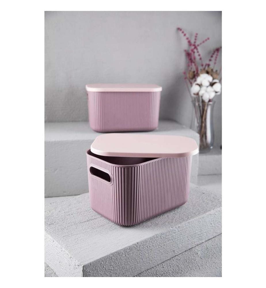 Storage Box, Pink, Plastic