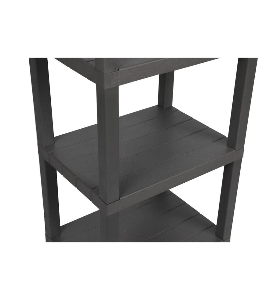 Multi Purpose Shelf, Grey, Plastic