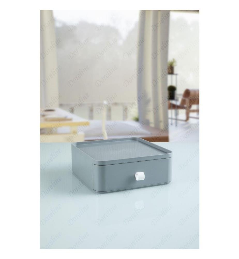 Make-up Organizer, Grey, Plastic
