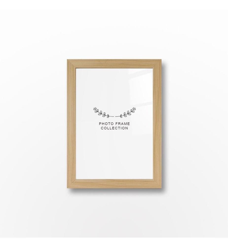 Photo Frame, Natural, Plastic