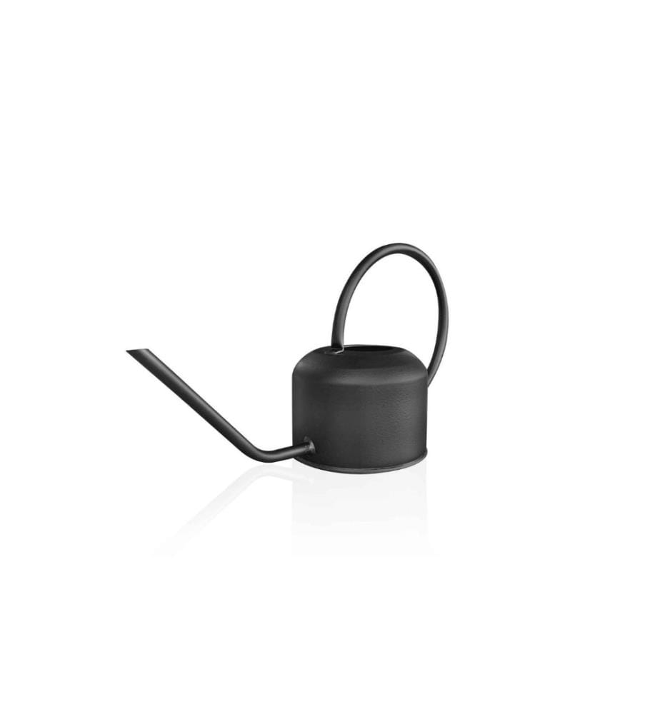 Arrosoir, noir, acier inoxydable