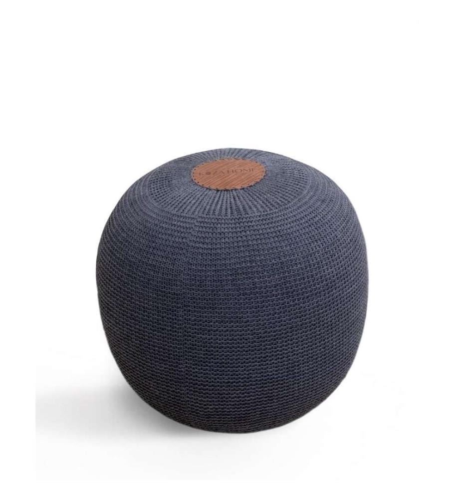 Sitzsack, Anthrazit, Acryl, Polyester-Füllung