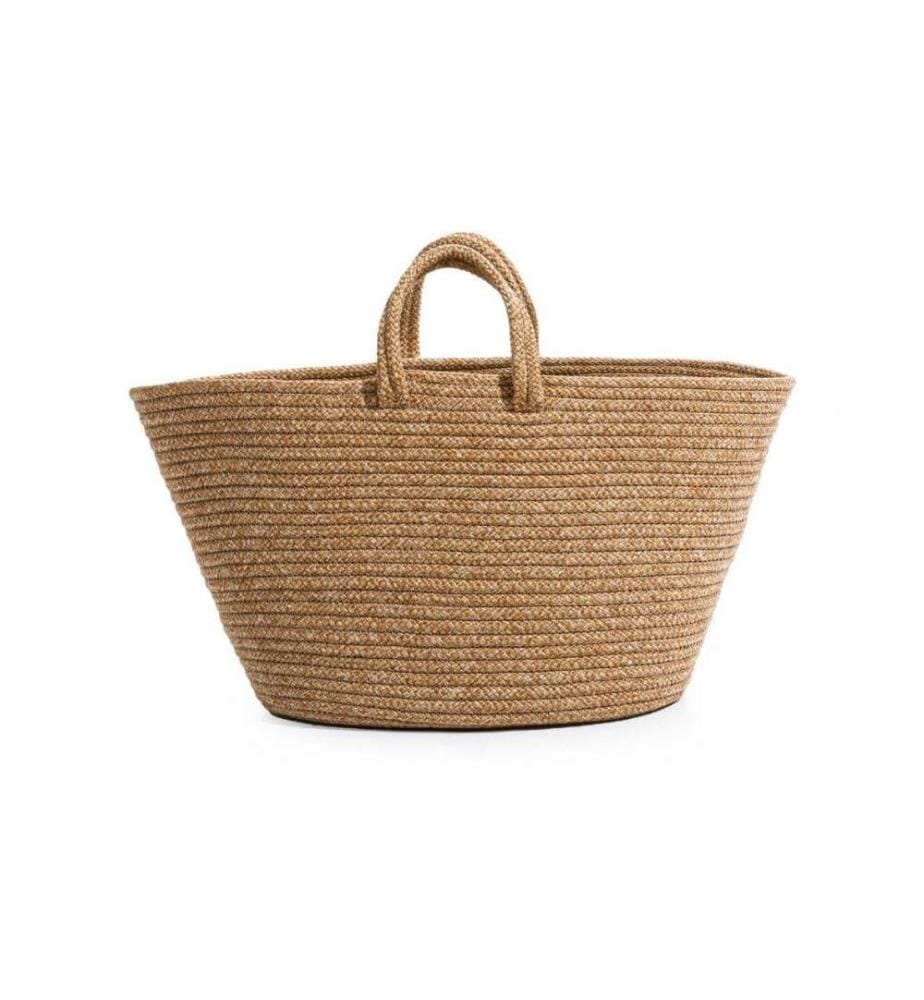 Decorative Bag, Natural, Cotton, Handmade