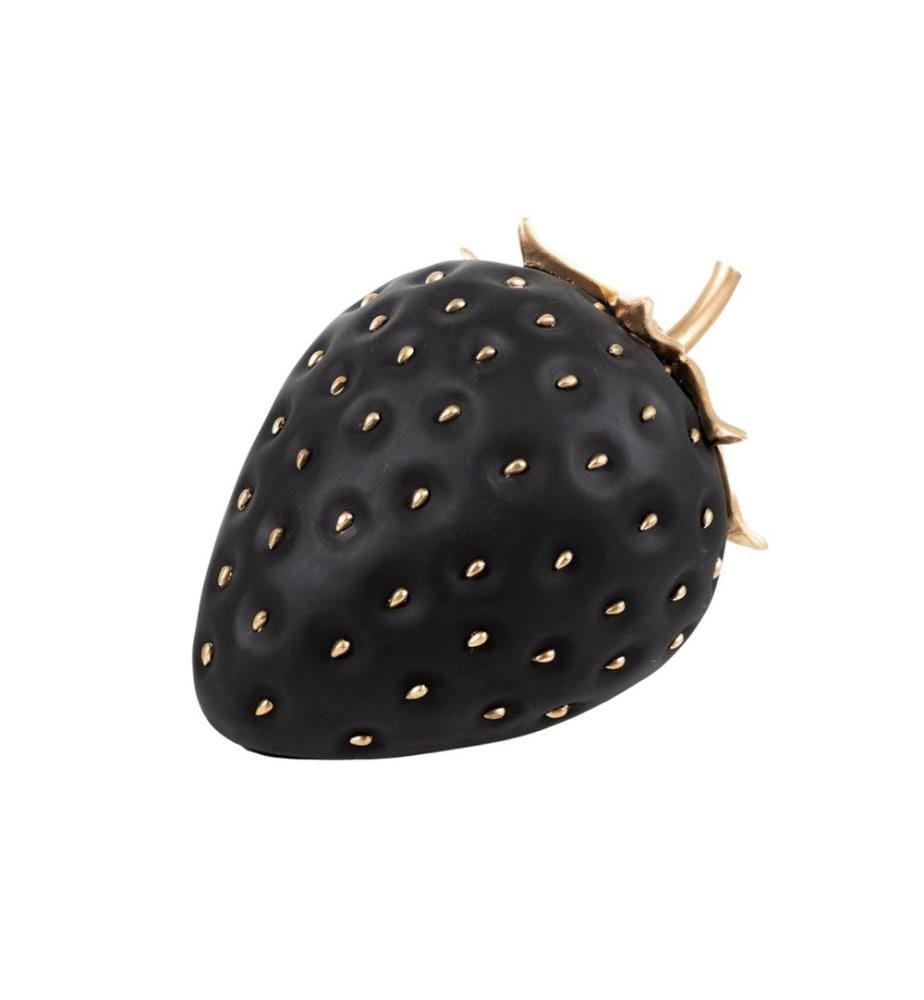 Decorative Object, Black, Gold, 100% Polyester