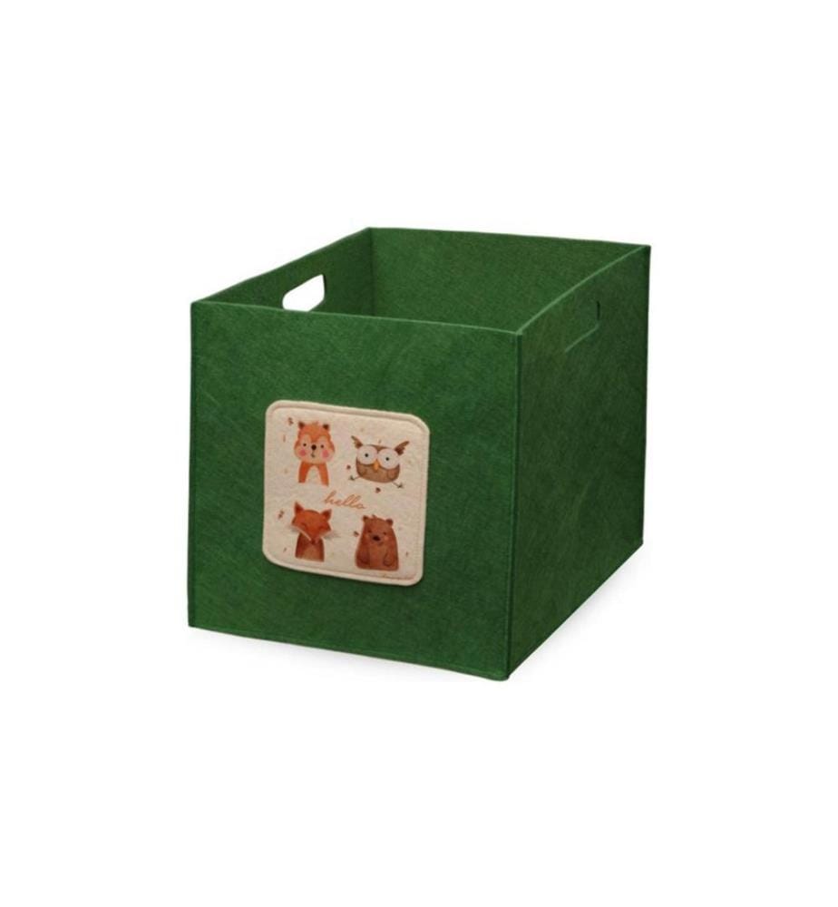 Organisateur de bureau, vert, feutre