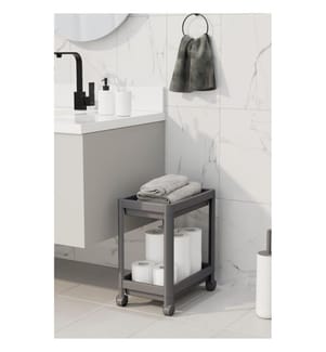 Plastic Multi Purpose Shelf, Grey, 100% PLASTIC