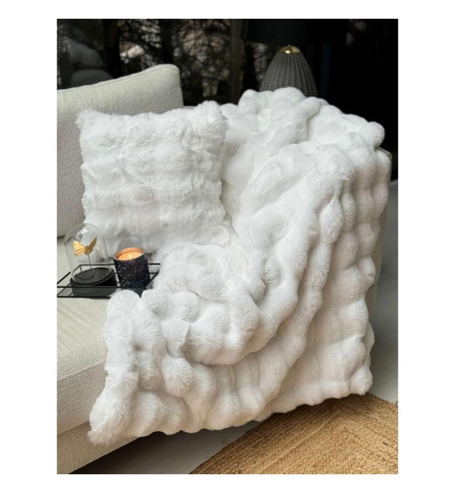 Sofabezug, Cremeweiss, 100 % Polyester