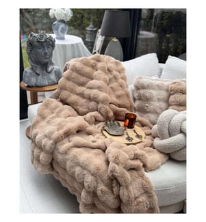 Housse de canapé, marron, 100% POLYESTER