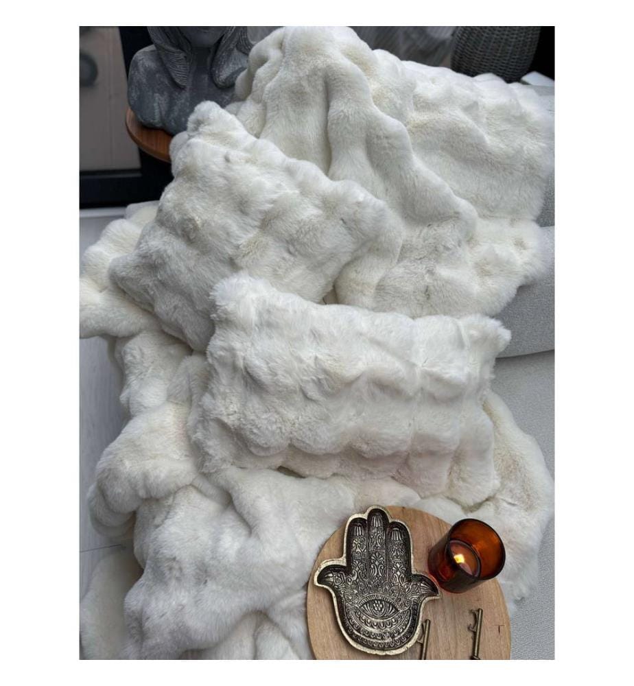 Sofabezug, Creme, 100 % Polyester