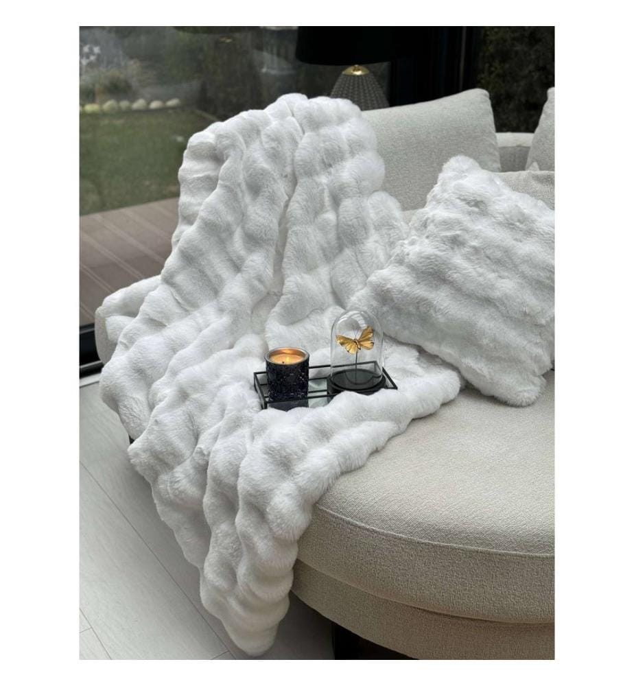 Sofabezug, Cremeweiss, 100 % Polyester