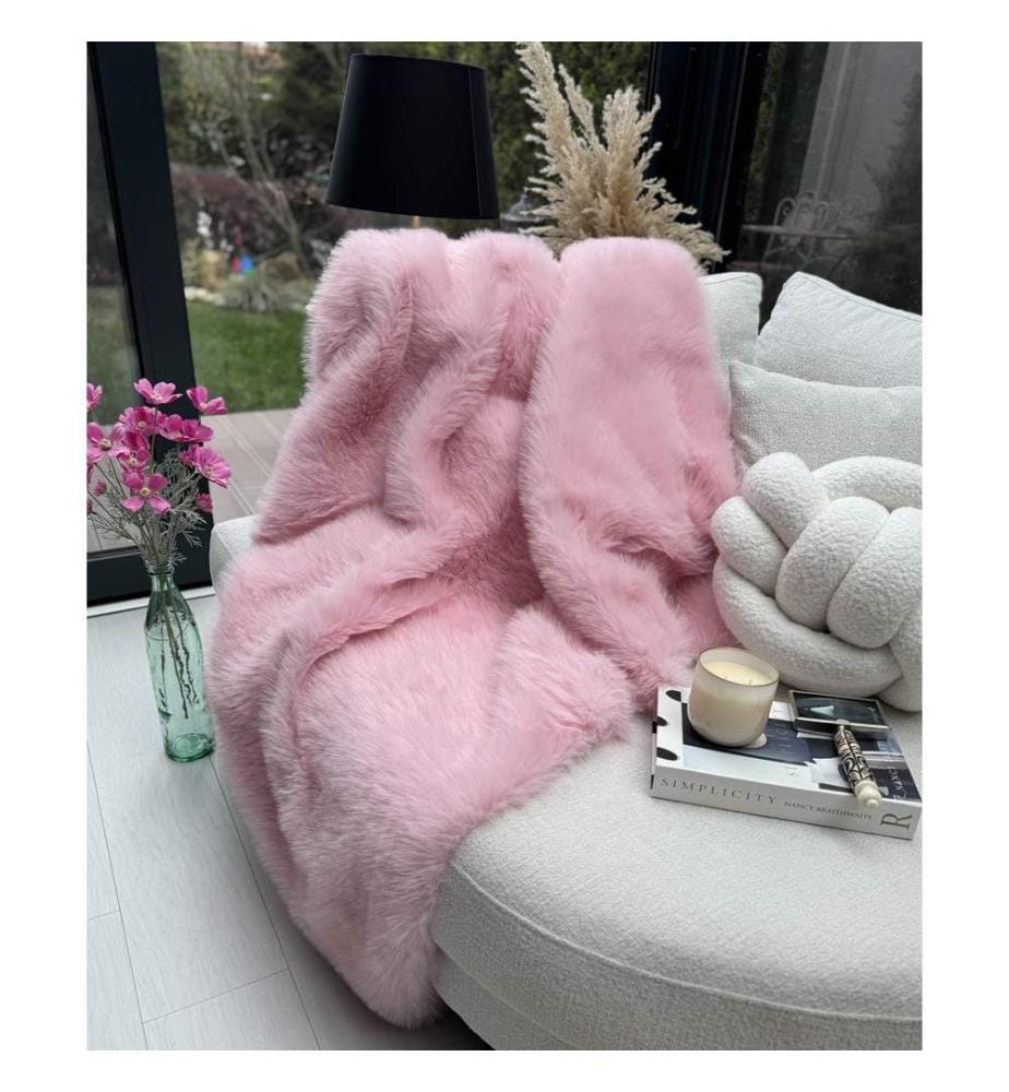 Sofabezug, Rosa, 100 % Polyester