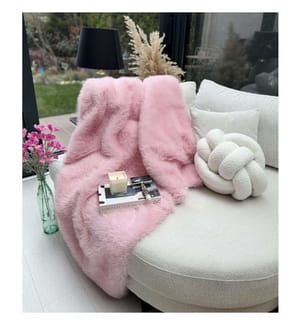 Housse de canapé, rose, 100% POLYESTER