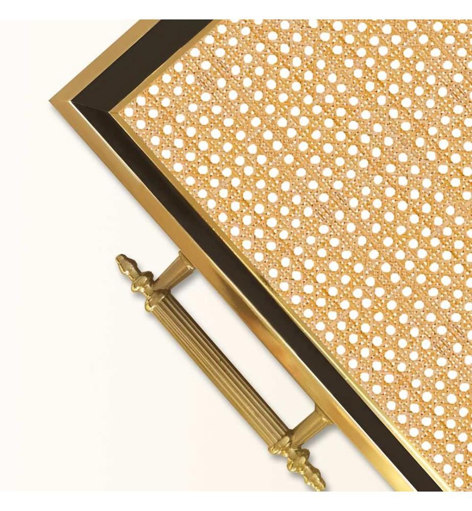 Tablett, mehrfarbig, 100 % Glas