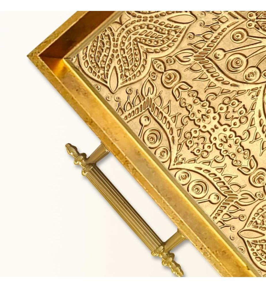 Tablett, mehrfarbig, 100 % Glas