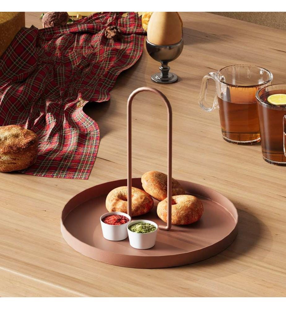 Dekoratives Metallaccessoire, Kupfer, 100 % Metall