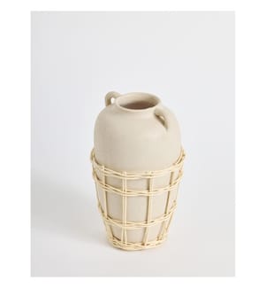 Vase, Crème, 100% CERAMIQUE