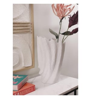 Vase, Blanc, 100% CERAMIQUE
