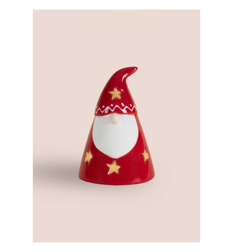 Decorative Object, Red, White, 100% CERAMIC