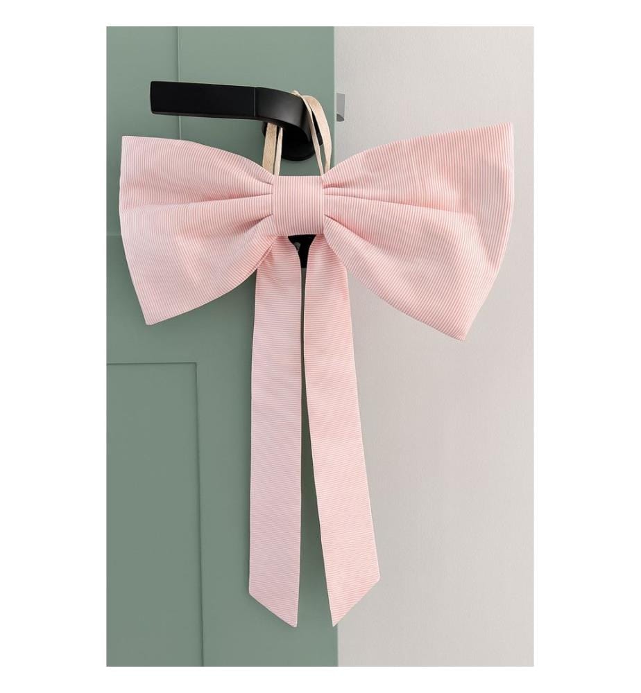 Türschmuck, rot, weiss, Material: 80 % Baumwolle / 20 % Polyester