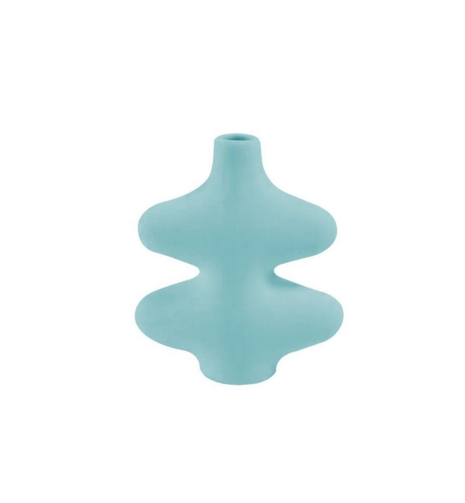 Vase, Turquoise, 100% CERAMIQUE