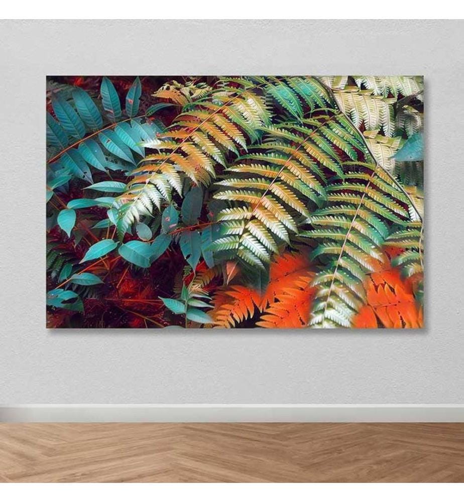 Dekoratives Leinwandbild, mehrfarbig, 100 % LEINWAND, Rahmen: 100 % HOLZ