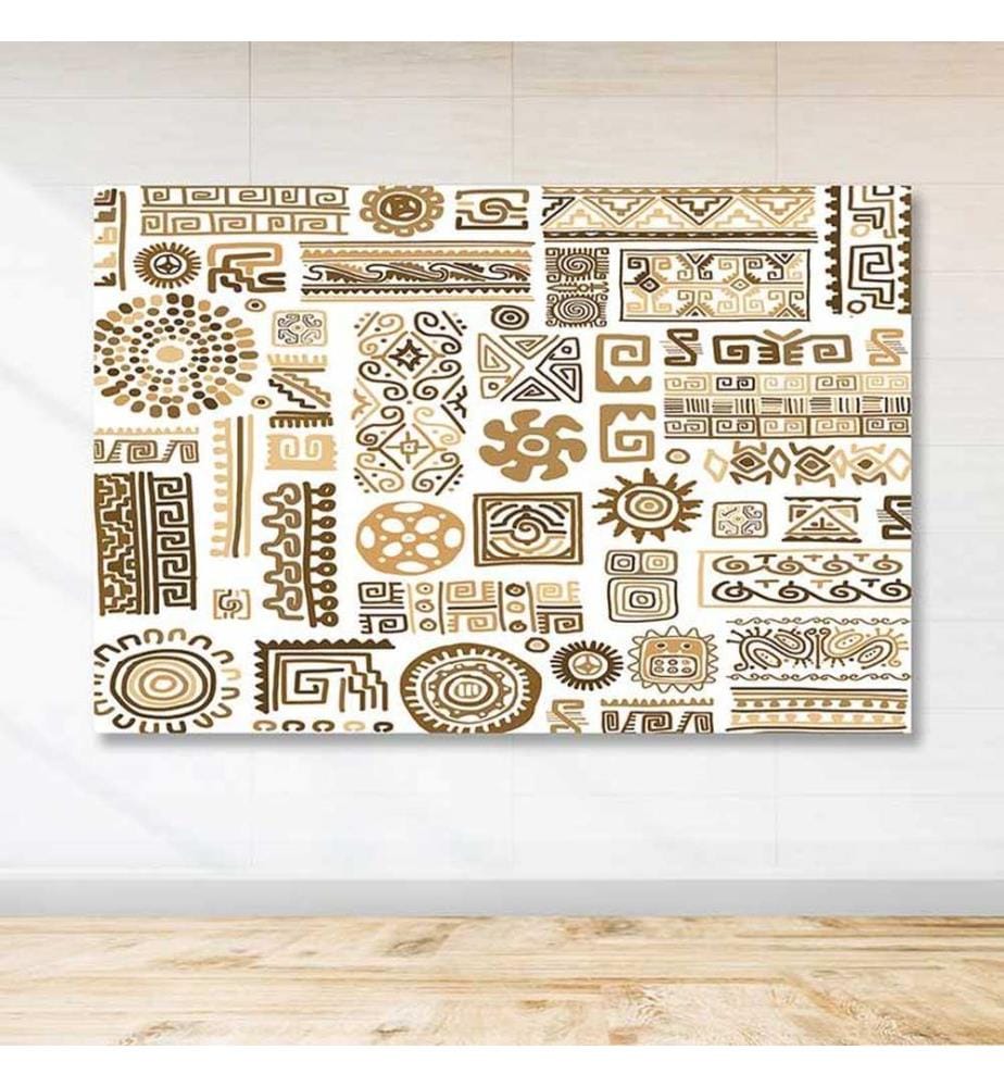 Dekoratives Leinwandbild, mehrfarbig, 100 % LEINWAND, Rahmen: 100 % HOLZ