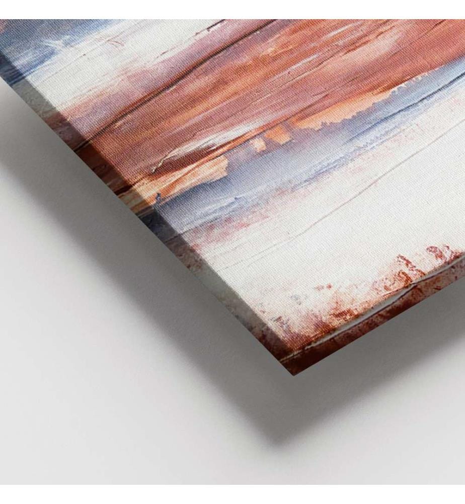 Dekoratives Leinwandbild, mehrfarbig, 100 % LEINWAND, Rahmen: 100 % HOLZ