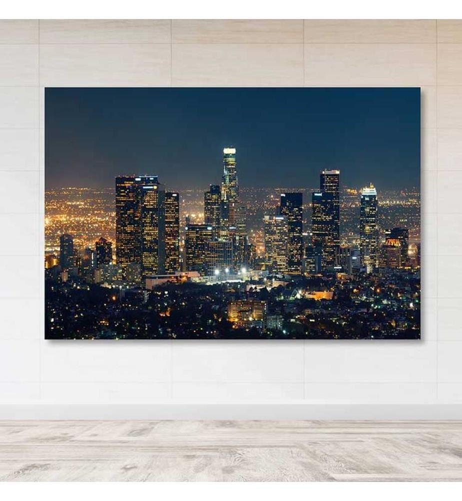 Dekoratives Leinwandbild, mehrfarbig, 100 % LEINWAND, Rahmen: 100 % HOLZ