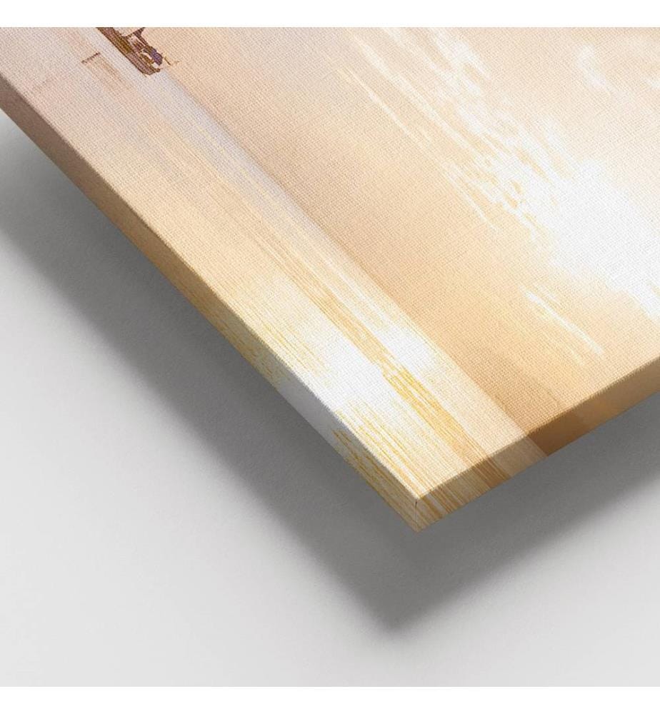 Dekoratives Leinwandbild, mehrfarbig, 100 % LEINWAND, Rahmen: 100 % HOLZ