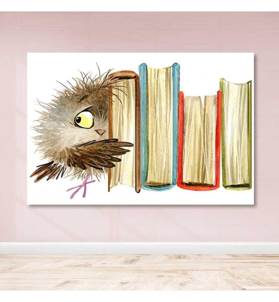 Dekoratives Leinwandbild, mehrfarbig, 100 % LEINWAND, Rahmen: 100 % HOLZ