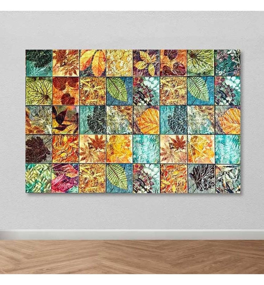 Dekoratives Leinwandbild, mehrfarbig, 100 % LEINWAND, Rahmen: 100 % HOLZ