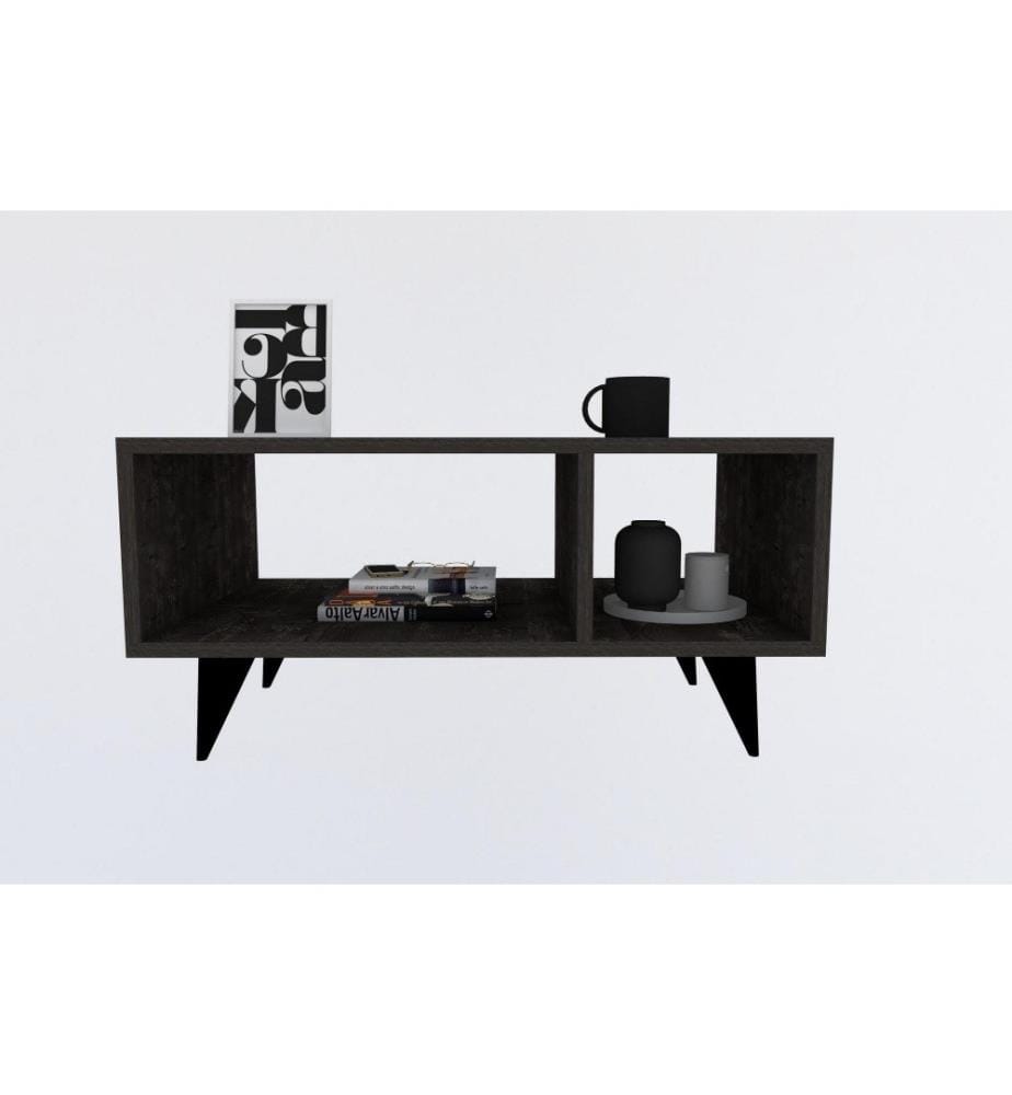 Table basse, Anthracite, panneau de particules mélaminé