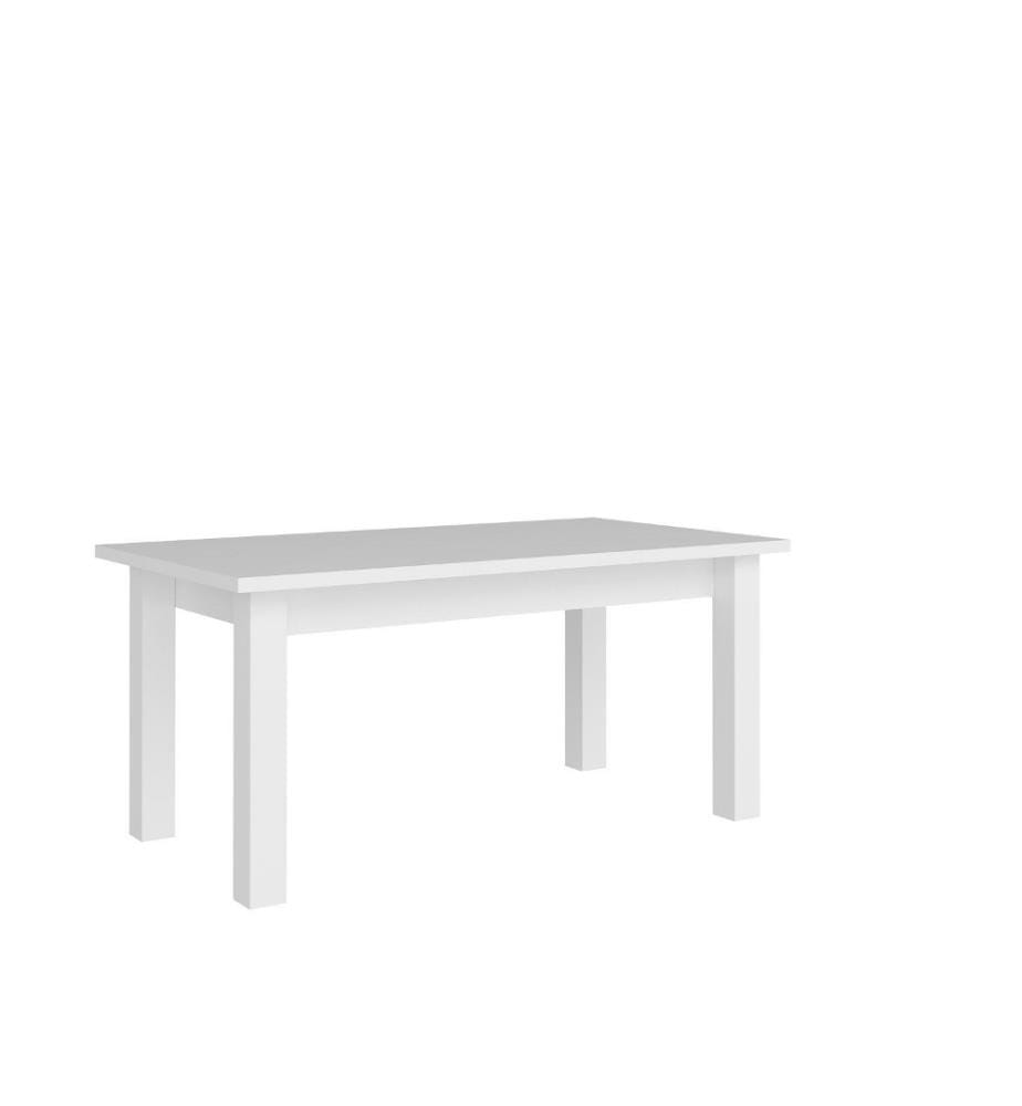 Table basse, blanc, panneau de particules mélaminé